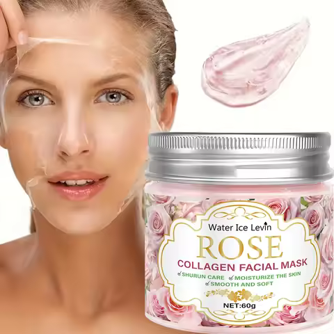 Viral Collagen Jelly Mask: Instant Dewy Glow + 24H Moisture Lock | With Hyaluronic Acid