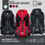 One & I 37L Dream Work Carrier Bag Waterproof Mountain Backpack Aerolite Nylon Premium Zipper Smart 