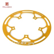 HILABEE Ultralight Aluminum Alloy 52T Cycling Chainring Guard 130BCD Four Chainring