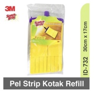 Refill PEL STRIP Box ID-732 3M / SCOTCH-BRITE Mop REFILL Fabric