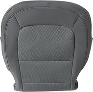 NLQR Front Driver Side Bottom Replacement Cloth Seat Covers Gray Compatible with Chevrolet Colorado 