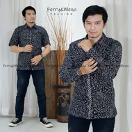4 BATIK KEMEJA LENGAN PANJANG PRIA MOTIF KEMEJA SERAGAM BY FERRY MENA/ KEMEJA CASUAL/ KEMEJA KONDANG