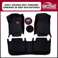 5D Deep Dish for Geely Azkarra / GX3 Pro 2021 - Onwards Deep Dish Car Matting High Quality