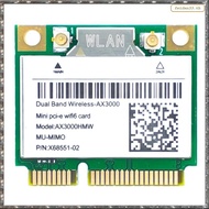 [L W H Y] Network Card WiFi Card AX200 AX3000HMW Mini PCI-E WiFi 6 Wireless Adapter 2.4G/5G Bluetoot