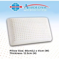 Aerofoam 100% High Density Latex Standard Pillow with Air Ventilation (HB109)  (MyLatex/AEROFOAM)