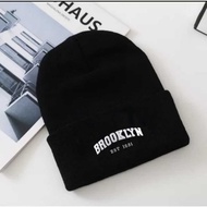 Brooklyn Beanie Hat Latest 2025 Men's Knitted Beanie Hat Men's Beanie HatWanita
