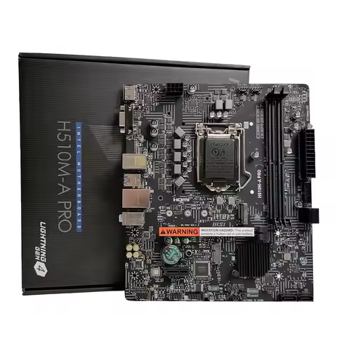 MSI PRO H510M-A PRO computer ATX motherboard LGA 1200 supports 10th and 11th generation Intel CPU DD