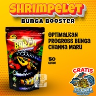 Pelet Channa SHRIMPELET BARCA [BUNGA BOOSTER] Special Formula Channa Maru By. Luqman - 50gr