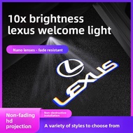 For Lexus Car Welcome Light ES200 250 ES300H RX300 270IS GS Door Light HD Stereo Projection Light Mo