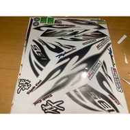 Tem exciter 135 trắng đen lửa