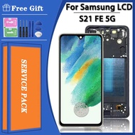 OLED Quality For Samsung S21 FE 5G G990 G990B G990U G990B/DS G990E LCD Touch Screen Digitizer d