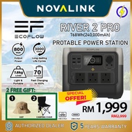 ECOFLOW River 2 Pro Generator Portable Power Station Portable |800W (Surge 1600W)| Solar Powerbank C