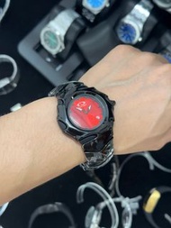 Oakley 刀鋒戰士手錶 千禧年vintage風格 紅盤黑殼 異形
