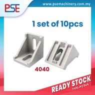 4040 Corner Bracket Fitting Angle Aluminum L Connector Bracket