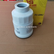 Diesel oil filter, fuel filter Nissan Navara NP300 2.5 diesel engine 2011-2018 JS Asakashi Japan FC2