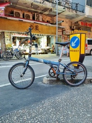 DAHON    Archer  P 8  ,  20 X 1.5 吋 ， 8 速 ， 鋁合金 摺疊車 ， 前後轆可快拆 。（95 % 新）