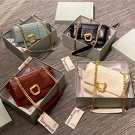 Songmont Small Chocolate Bag Series Designer New Style Cross-body Chain Soft Mobile Phone Bag Small Square Bag