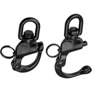 2Pcs316 Stainless Steel Swivel Snap Shackle ，Marine Quick Release Boat Anchor Chain Eye Shackle Swiv