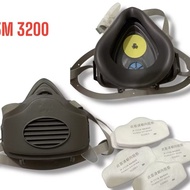 [3M product] 3200 dust mask protects the respiratory system, compact dust filter