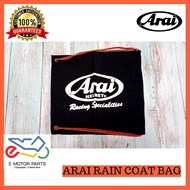 baju hujan*jacket men* ARAI  RAIN  COAT  BAG (FREE SIZE)