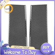 for Nissan 350Z 2003-2009 Carbon Fiber B Pillar Cover Sticker Window Goalpost Decorative Paste Car A