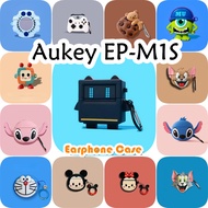 READY STOCKFor Aukey EP-M1S Case Creative Cartoon Soft Silicone Earphone Case Casing Cover NO.1