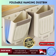 Foldable Hanging Dustbin Kitchen Waste Bin For Cabinet Door Trash Bin Dustbin Waste Storage Trashcan