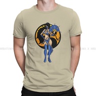Mortal Kombat Kitana Art Tshirt Graphic Men Tops Vintage Grunge Tees Streetwear Cotton Harajuku T Sh