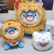 推荐/现货！莎头应援周边鲨狮弟薯条派鲨耶耶可爱毛绒玩偶挂件包包装饰钥匙扣Sha Tou provides support to the surrounding shark and lion broth