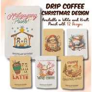 Single Drip Coffee | Christmas Edition | Souvenir Idea | Gift Idea | Christmas Gift Idea Customized