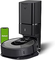 iRobot Roomba i8+ (8550) Self-Emptying Robot Vacuum, Automatic Dirt Disposal, Empties Itself for up to 60 Days, Wi-Fi, Smart Mapping, Compatible with Alexa, Medium Silver