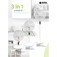 14" DC Motor Sona SFS 1189DC / SFS1189DC / remote control standing stand table air circulator Fan pl