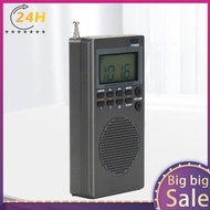 [infinisteed.sg] AM FM Portable Radio Digital Radio Built-in Speaker Great Reception Alarm Clock
