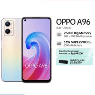 HP OPPO A96 RAM 8GB ROM 256GB 8/256 BARU ORI GARANSI RESMI INDONESIA