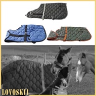 [Lovoski1] Waterproof Horse Stable Rug Thick Winter Blanket Equine Care Apparel for Pony Riding and 