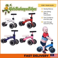 Children Balance Bikes Scooter Baby Walker Infant 1-3 years Basikal Budak 1 Tahun Kereta Sorong Buda