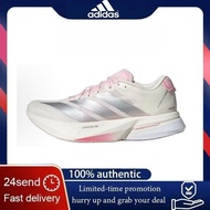 Adidas Adizero Boston 13 LowTop Wear-resistant Marathon Running Shoes Unisex Pink
