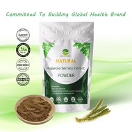 【Natural】Huperzia Serrata Extract Powder/100-1kg/Anti aging supplements/Rich in huperzine A/Improve 