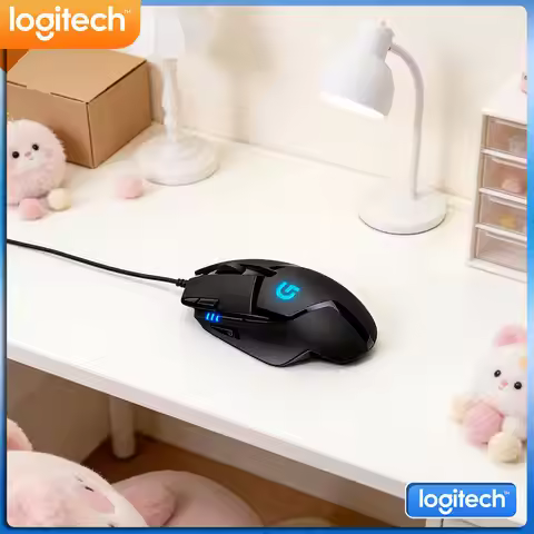 Logitech G402 Wired Gaming Mouse 32-Bit ARM Processor 8 Buttons 20M Clicks Anti-Slip for Hardcore FP