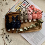 抗疫日常  |  乾洗手瓶子/ 酒精搓手液 鈎織掛袋