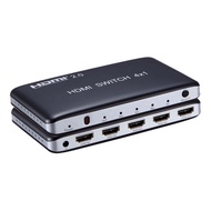 HDMI 2.0 Switch 4x1 4 In 1 Out 4K60Hz HDMI Switcher 4K 3D Full HD 1080P Screen Mirror Converter for 