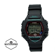 Casio Digital Casual Sports Men's Black Resin Strap Watch DW290-1V