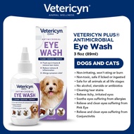 Vetericyn Plus Dog and Cat Eye Wash & Ear Rinse Eye Drops for Dogs and Cats to Flush and Soothe Eye 
