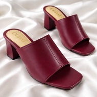 รองเท้าแฟชั่น ไซส์เล็ก ใหญ่ 36  - 45  Bigsize รองเท้าผู้หญิง ส้นสูง H&M  ส้นสูง 3 นิ้ว  Bigsize ใส่ส