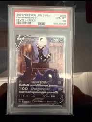 ptcg 寶可夢  Pokémon 月亮伊貝  伊布 Umbreon V SR psa10