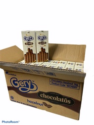 GERY CHOCOLATOS’ HAZELNUT สีขาว 1ลัง/24กล่อง ราคาส่ง  สินค้าพร้อมส่ง!! ยกลัง