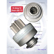 XO 9-tooth or 11-tooth, 12-key straight hybrid starter gear, 7.5cm long, installed for Chinese car s