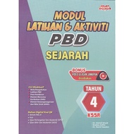 BUKU LATIHAN ( 2025 ) : MODUL LATIHAN & AKTIVITI PBD SEJARAH TAHUN 4 KSSR