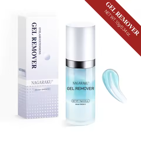NAGARAKU Gel Remover for Eyelash Extension Fast Clear Up Remover Extended False Eyelash Decompositio