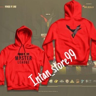 sweter pria jaket hoodie FREEFIRE MASTER LEAGUE FFML size S-XXL dewasa
